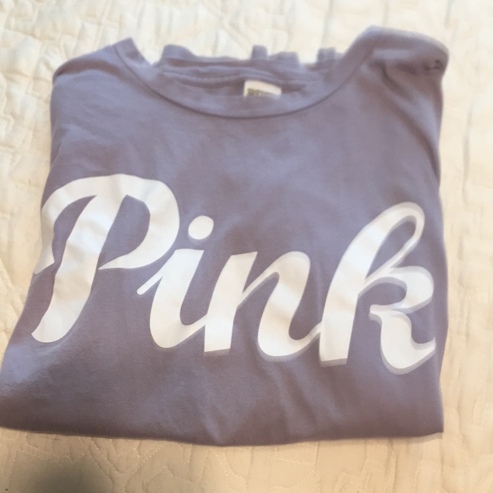 A PINK purple shirt